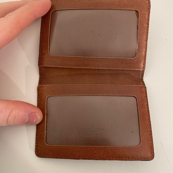 SOLD 1980’s Vintage Louis Vuitton Monogram Card Holder - Picture 3 of 7